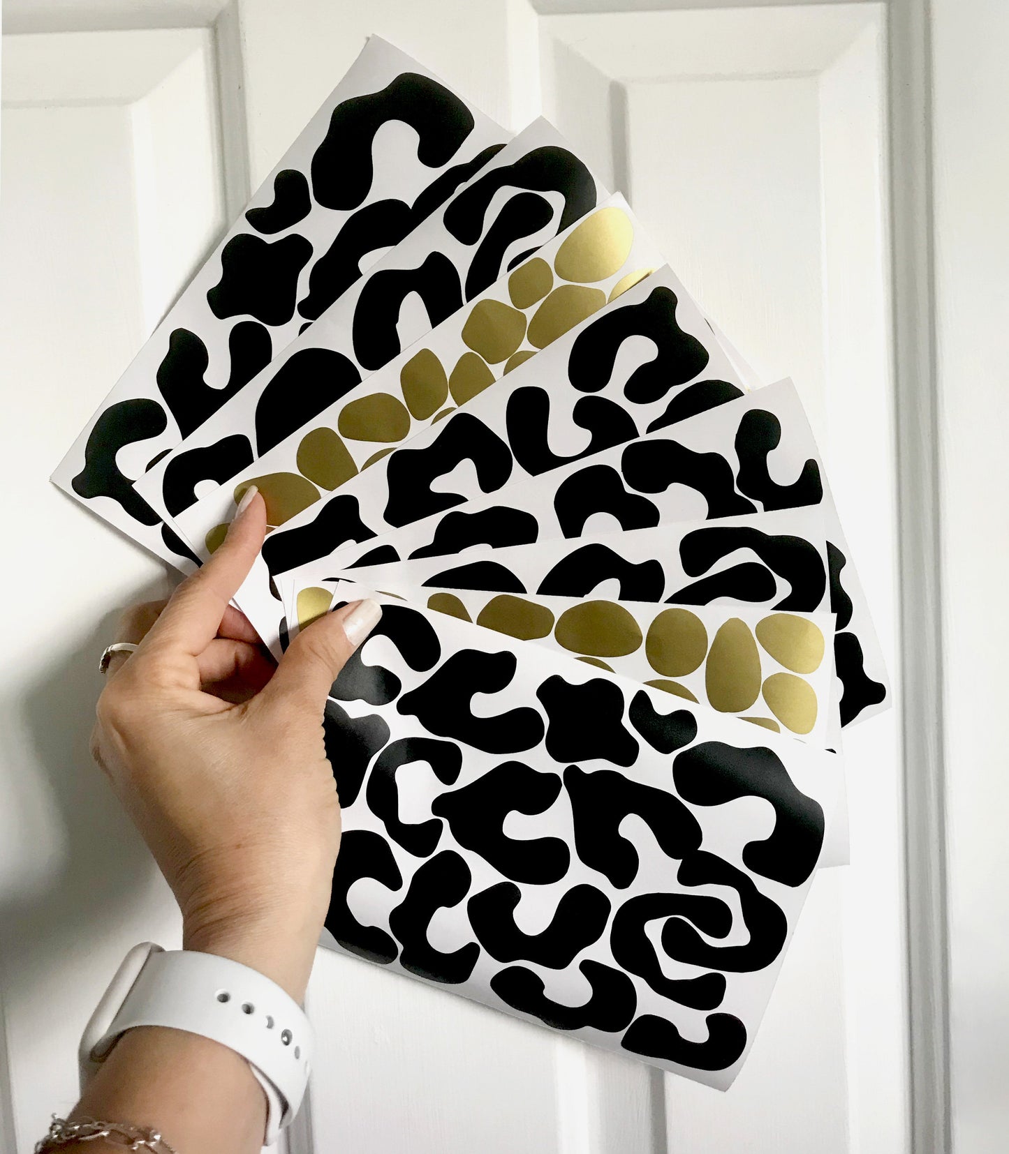 Leopard Animal Print Wall Sticker Jaguar Spots Stickers Decals Shapes Home Decoration Office Decor Kids Bedroom Teens Girls Room