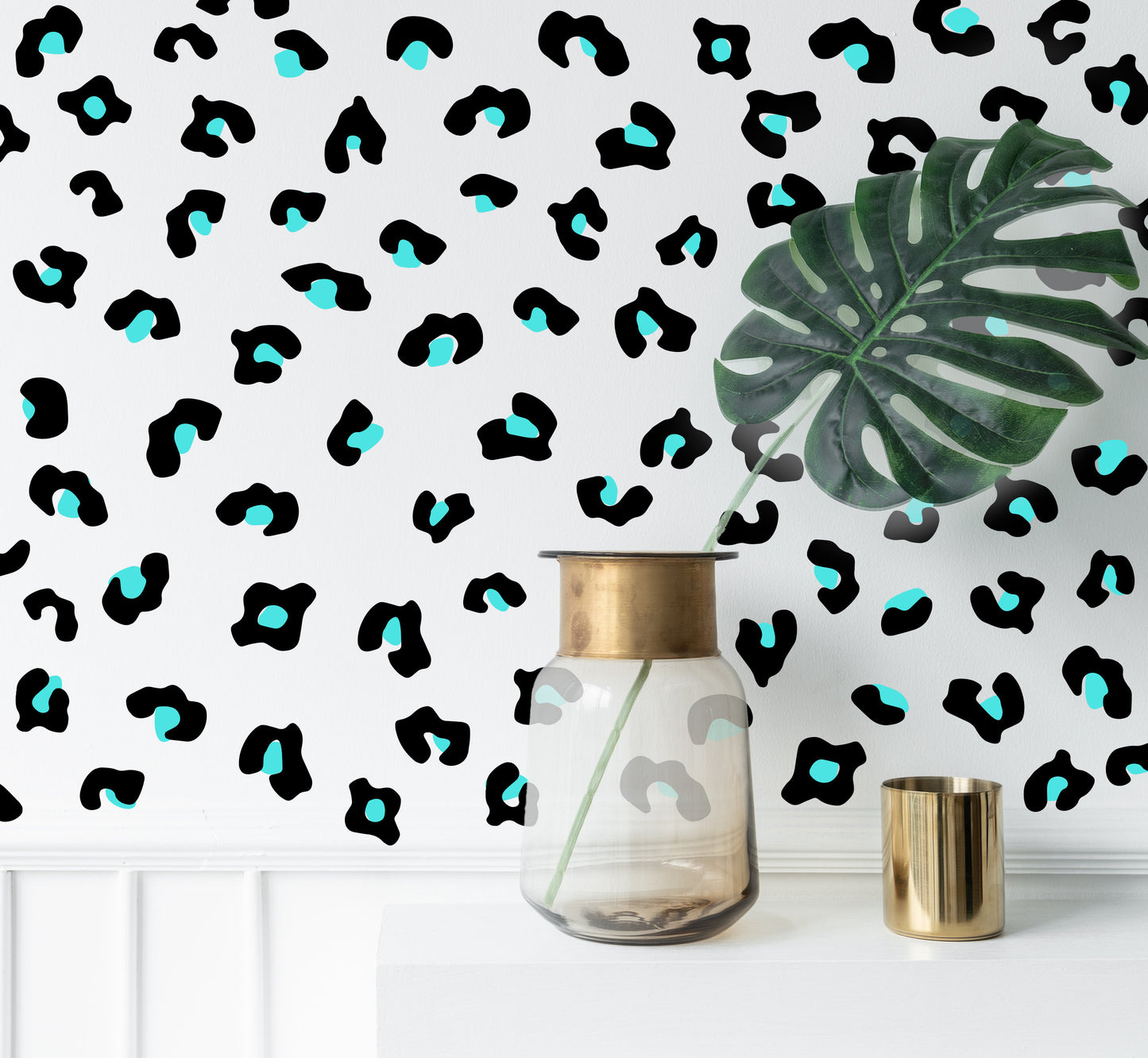Leopard Animal Print Wall Sticker Jaguar Spots Stickers Decals Shapes Home Decoration Office Decor Kids Bedroom Teens Girls Room