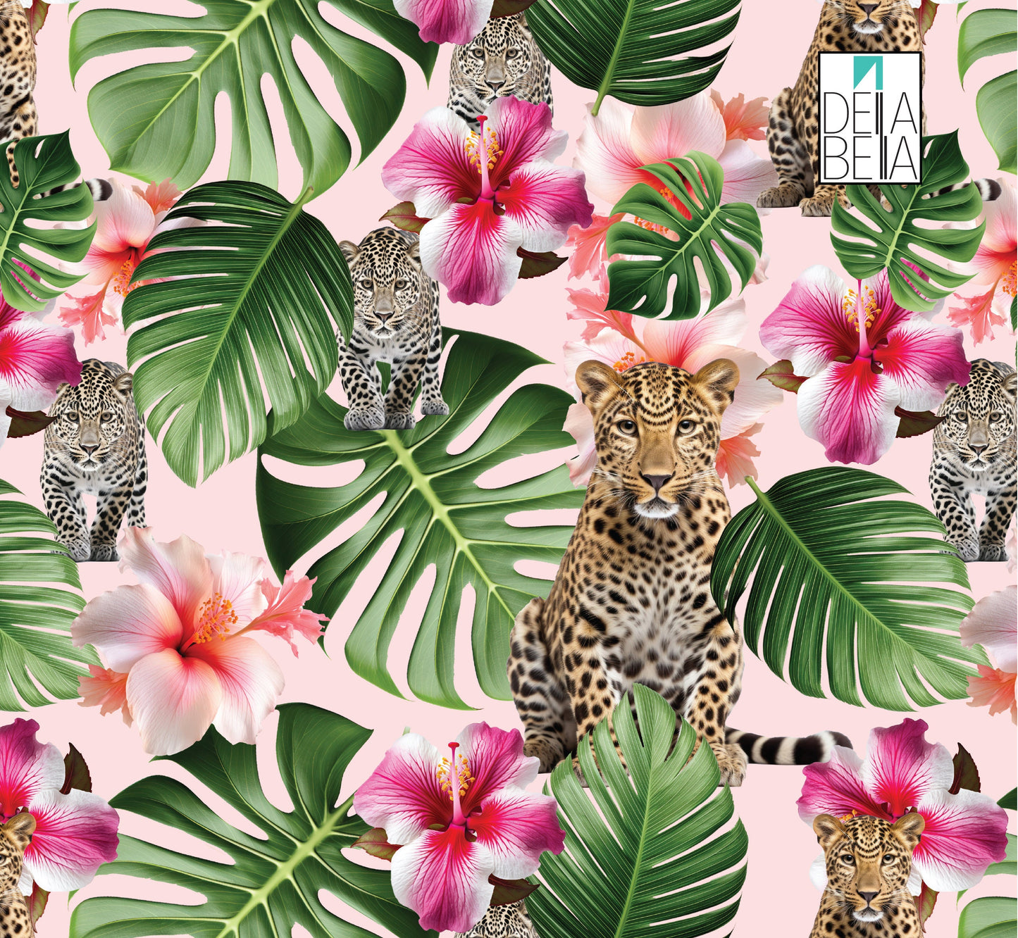 Leopard Vinyl Wrap Maximalist Decor for Furniture