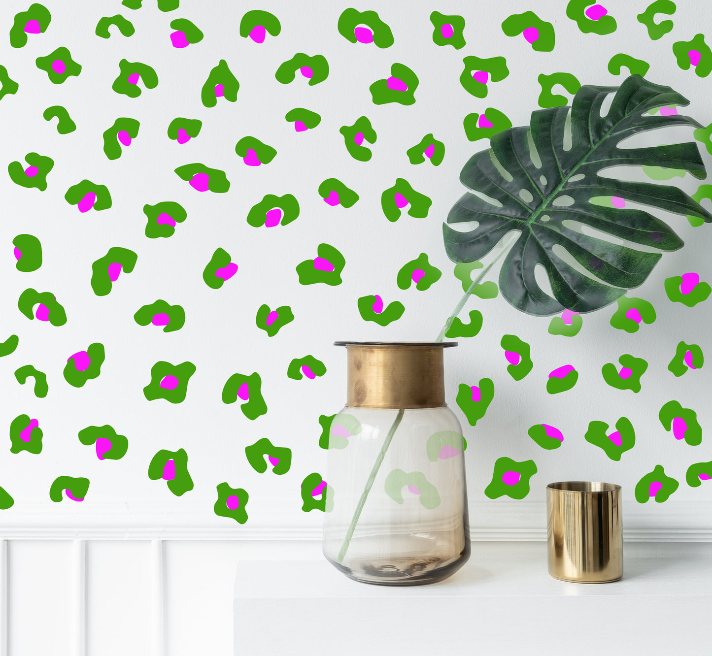 Leopard Animal Print Wall Sticker Jaguar Spots Stickers Decals Shapes Home Decoration Office Decor Kids Bedroom Teens Girls Room