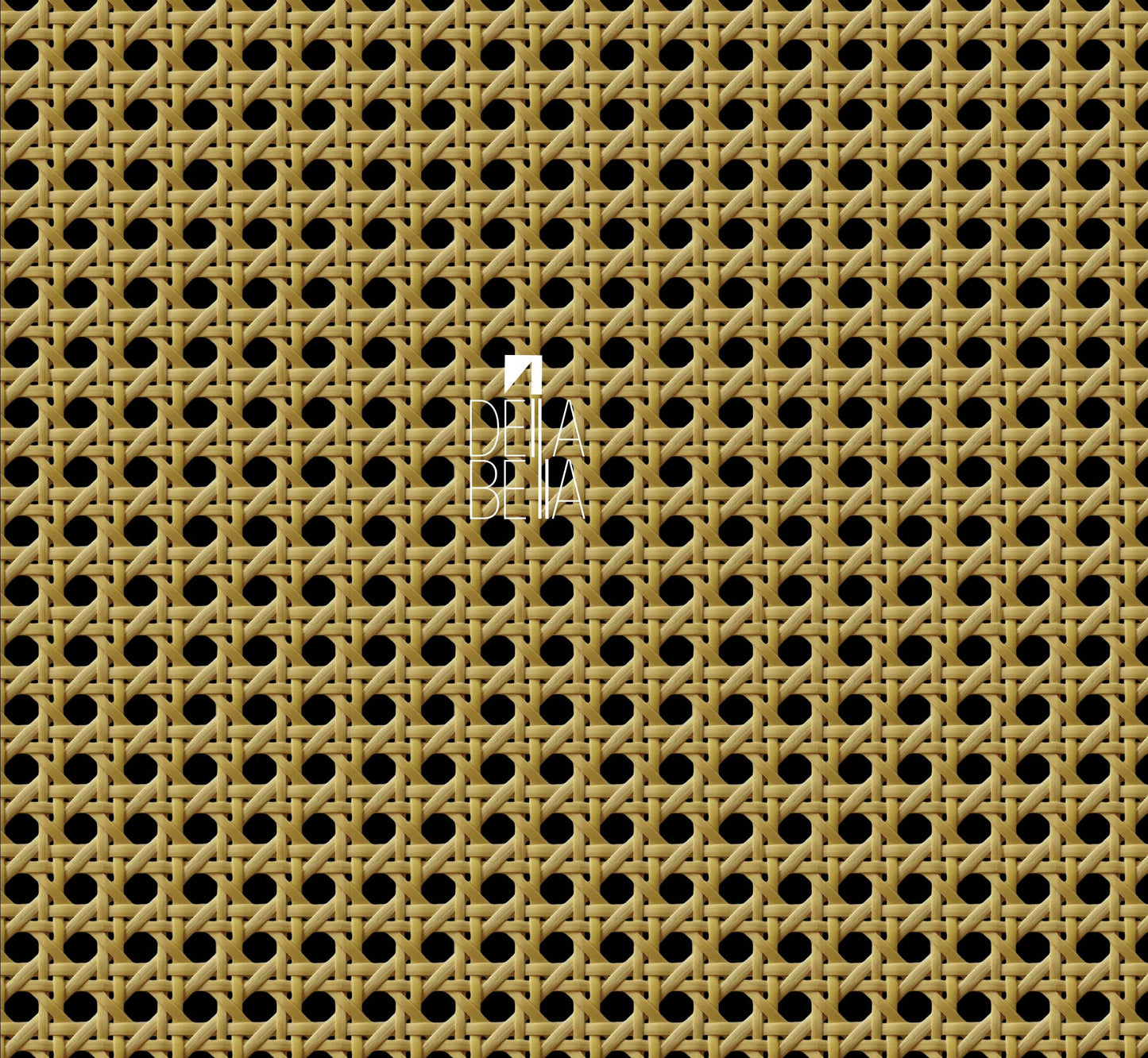 Vinyl Wrapping For Furniture Woven Cane Effect RattanSelf Adhesive Film Decal, Home Decor, Walls, Kitchen Cabinets, Cupboards Upcycling