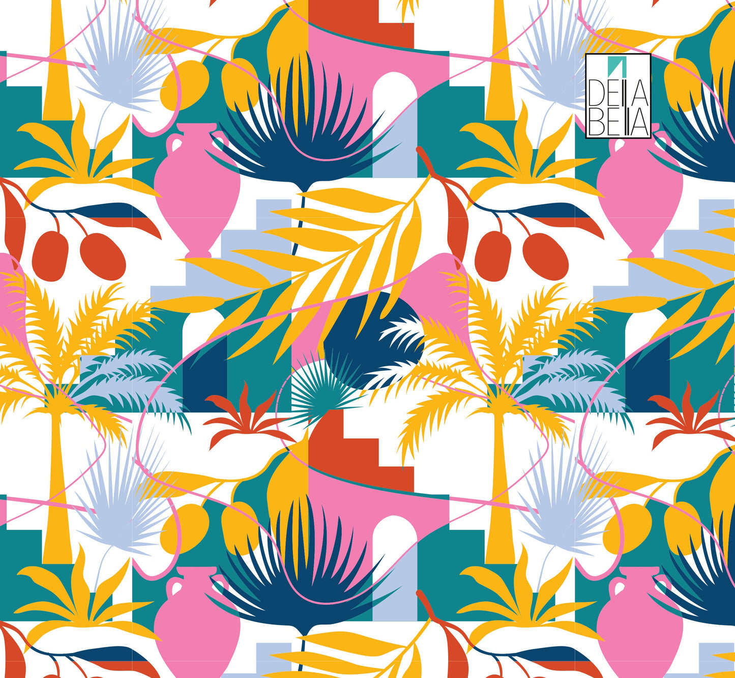 Close-up of decorative floral vinyl wrap texture