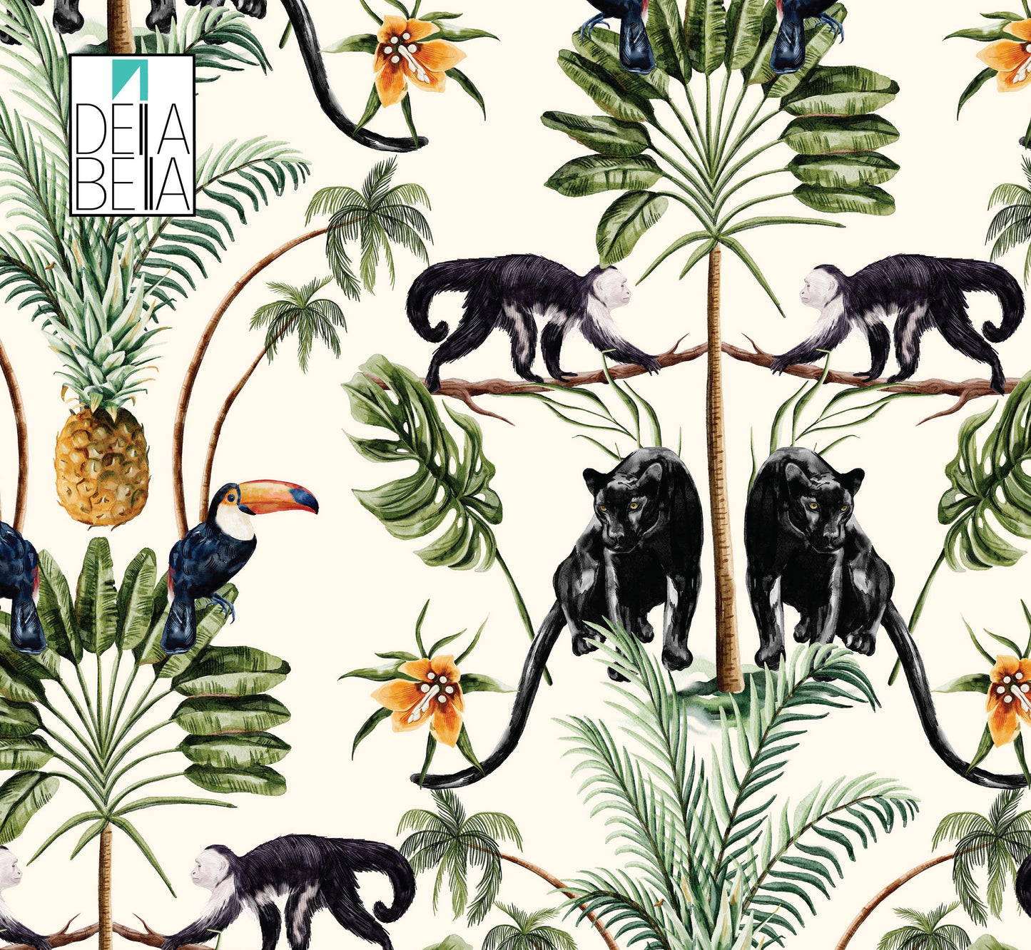 Wrap Furniture Decal, Monkey Furniture Stickers, Vinyl Wrap,Stairs Stickers,Retro, Kitchen Sticker, Tiles, Peel and Stick Upcycling