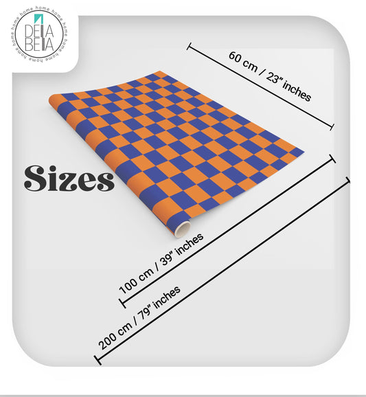 Checkerboard Vinyl Wrap | Easy Apply Sticky Back Plastic UK