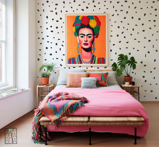 288 Dalmatian Spot Wall Stickers UK - Irregular Polka Dot Decals for Nursery & Kids Rooms