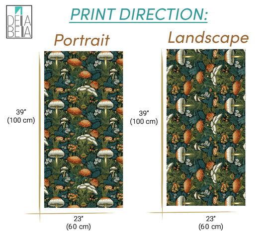 Stylish floral design furniture covering - peel and stick