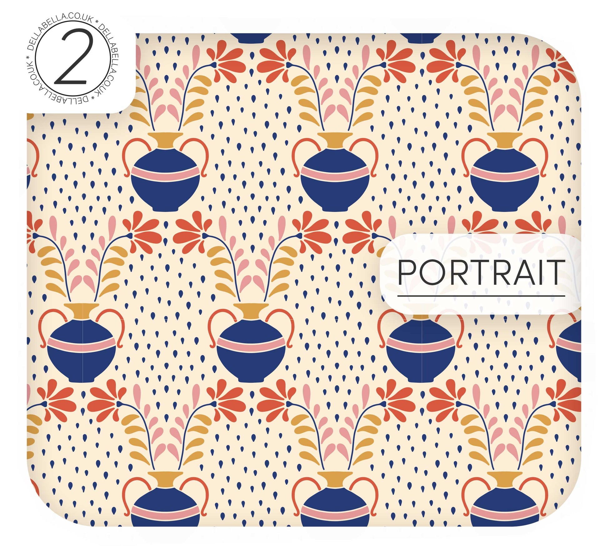 roll of Peel Stick Retro Bohemian Vintage Maximalist Vinyl Wraps Groove Retro Decor Floral Vinyl Wraps for Furniture Kitchen Cabinet Makeover