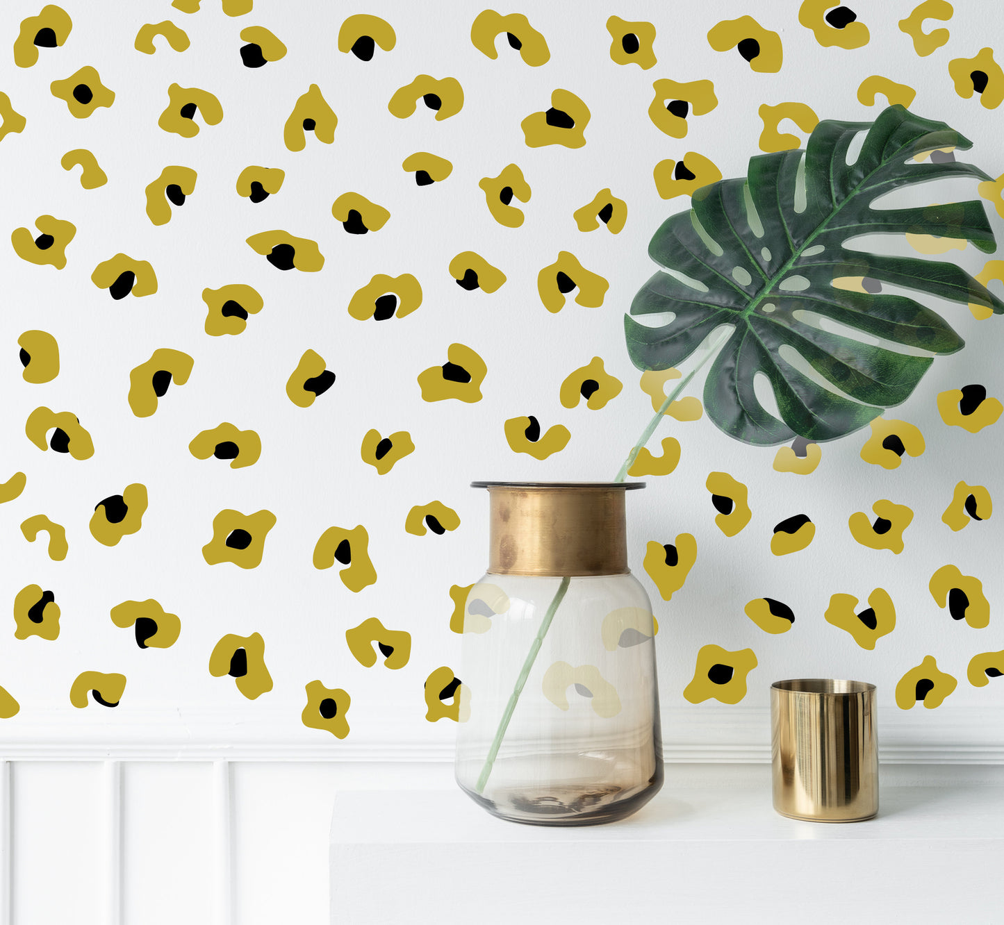 Leopard Animal Print Wall Sticker Jaguar Spots Stickers Decals Shapes Home Decoration Office Decor Kids Bedroom Teens Girls Room