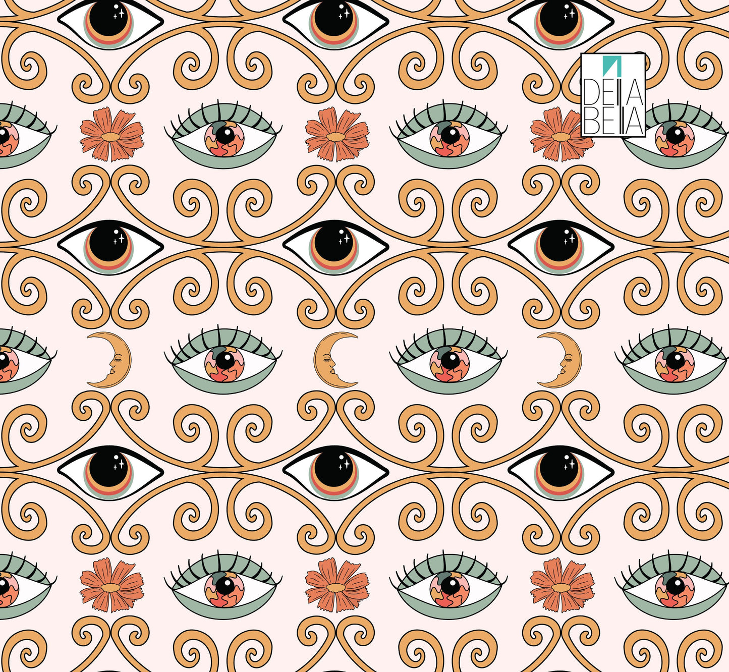Vinyl Wrap Boho Retro Decor