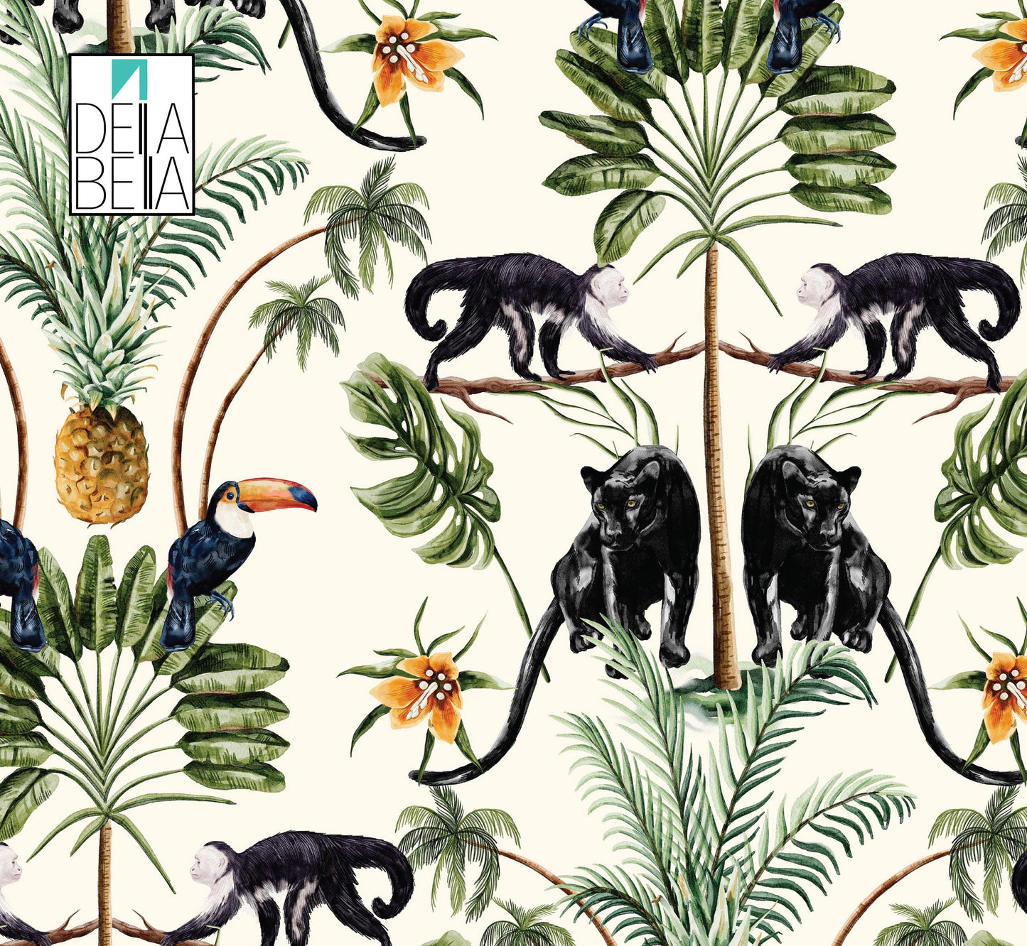 Wrap Furniture Decal, Monkey Furniture Stickers, Vinyl Wrap,Stairs Stickers,Retro, Kitchen Sticker, Tiles, Peel and Stick Upcycling