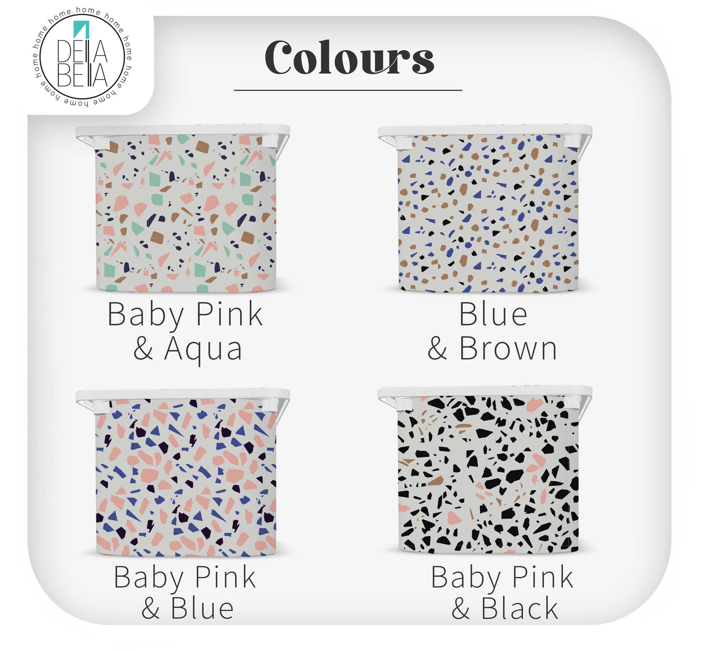 Terrazzo Ikea Trofast Storage Bins Stickers