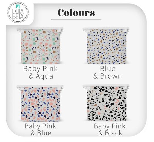 Terrazzo Ikea Trofast Storage Bins Stickers