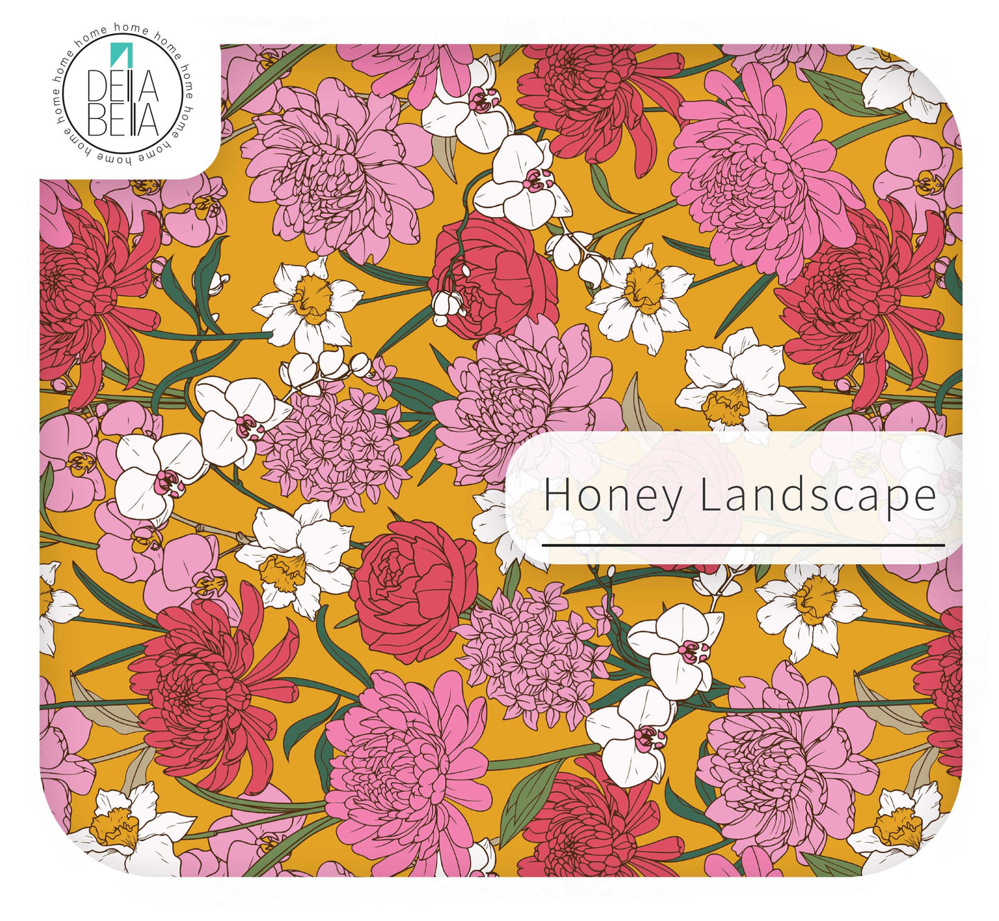 Floral Furniture Sticker