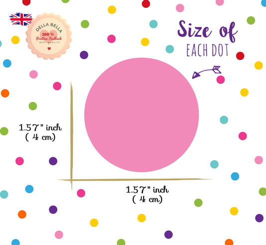 Polka Dot Wall Stickers 198x Stickers