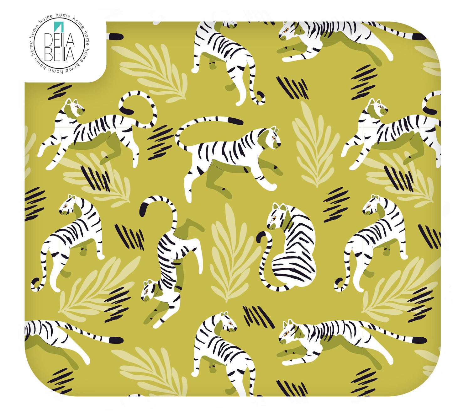 Bohemian Maximalist Vinyl Wrap Peel and Stick for Kitchen Worktops, Wardrobes, Kitchen Wrap, Adhesive Vinyl for Home Decoration, Leopards