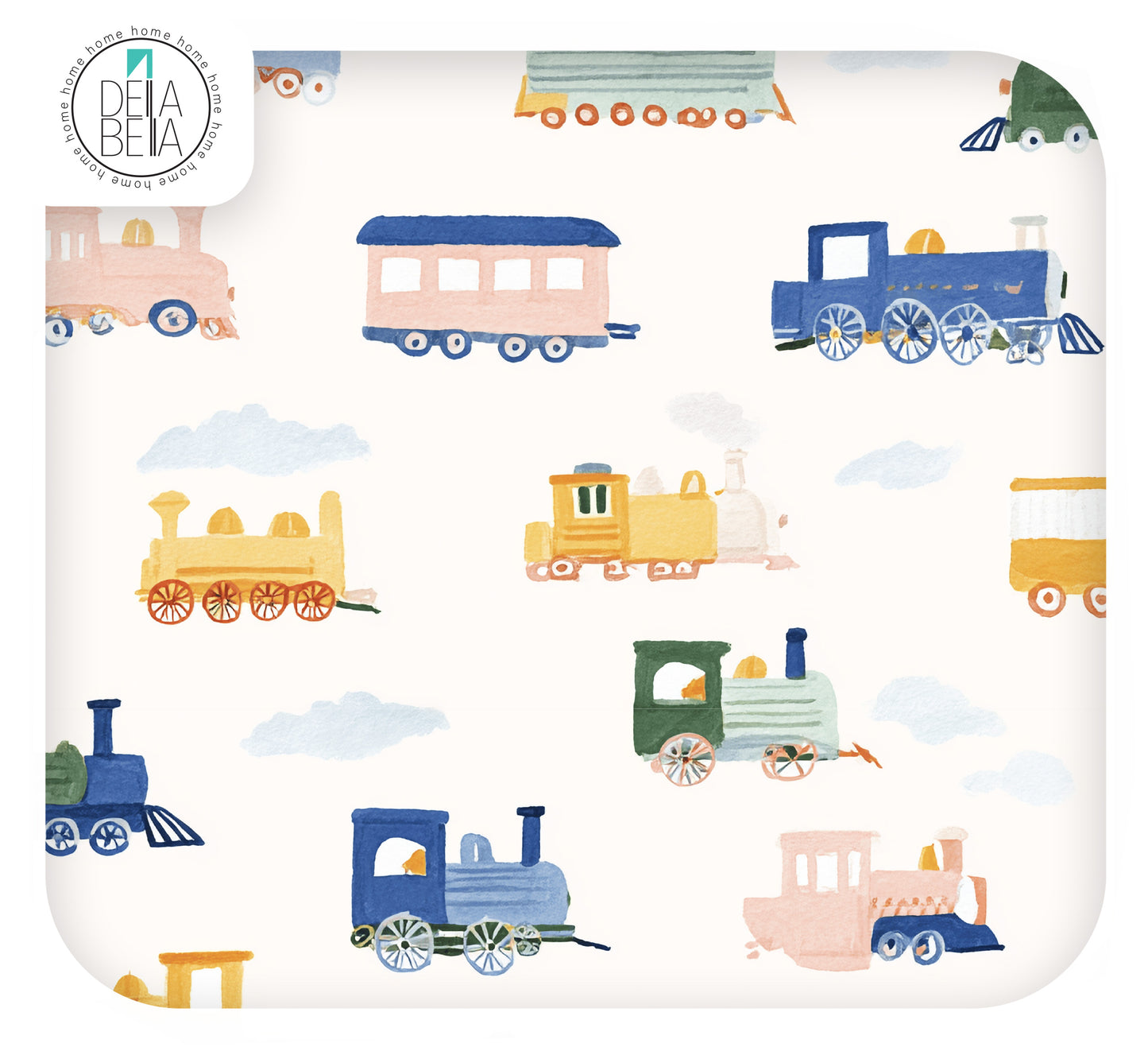 Cute Steam Train IKEA TROFAST Stickers