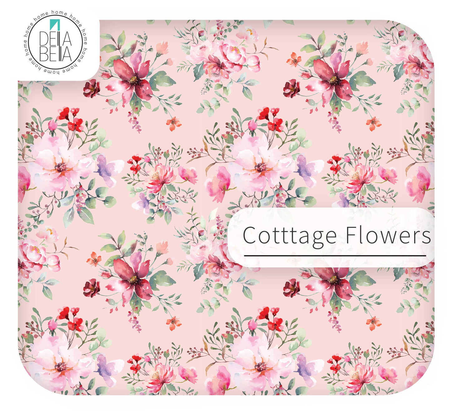 Boho Floral Storage Stickers (Fits IKEA® Trofast) | Nursery Decor