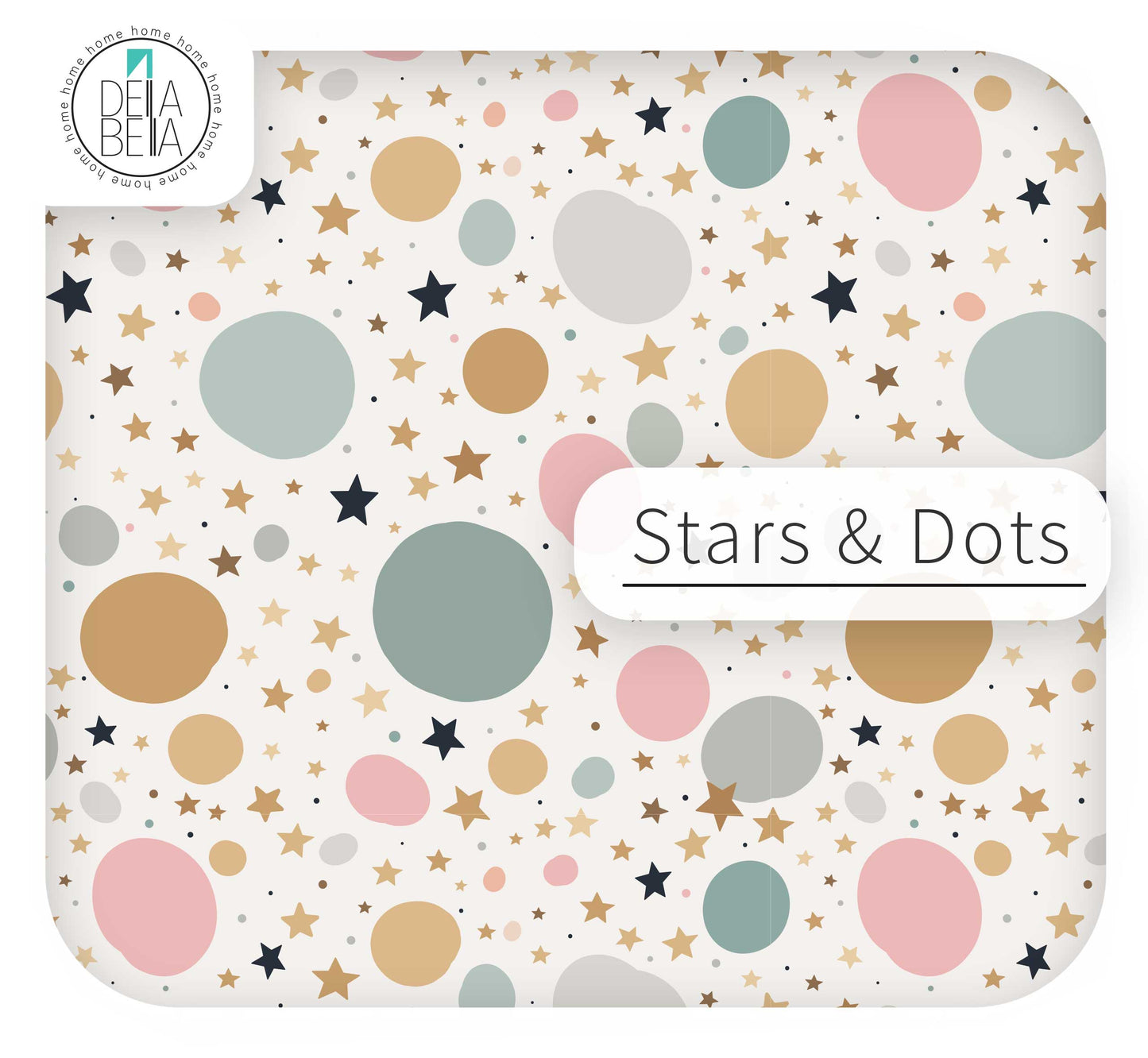 IKEA Trofast Storage Stickers Scallops & Polka Dots for Kids Room, Nursery, Playroom