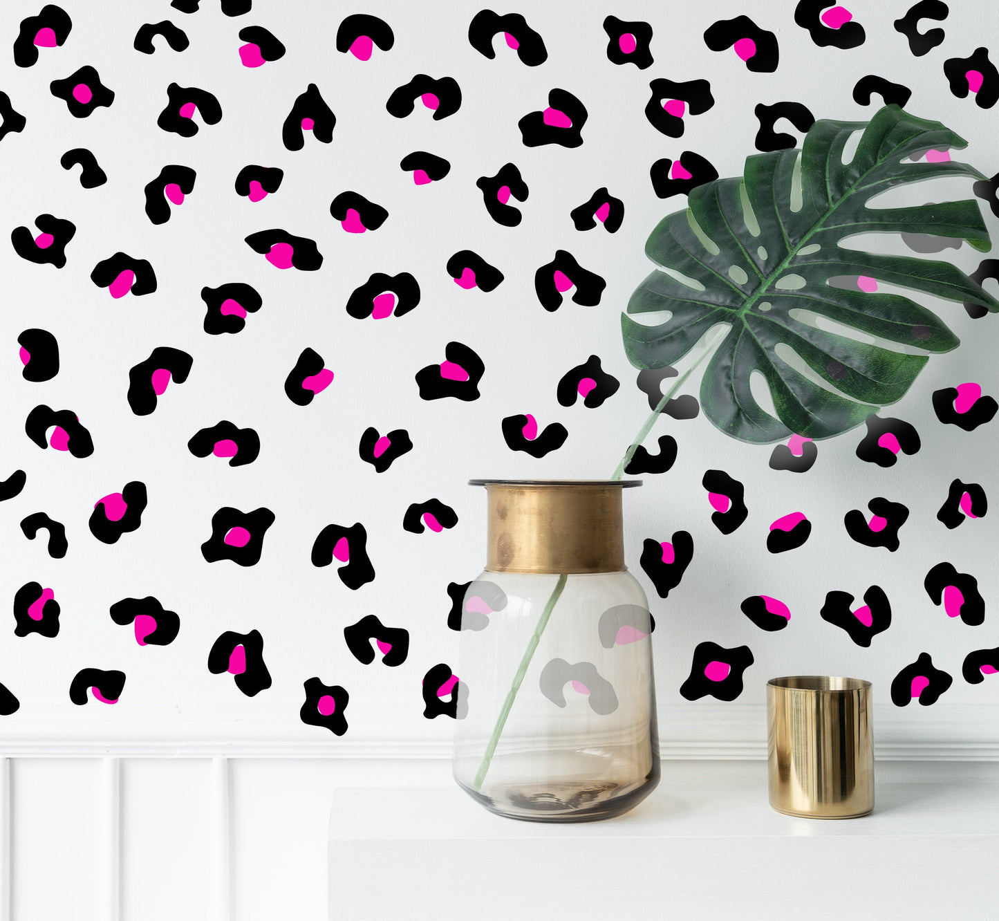 Leopard Animal Print Wall Sticker Jaguar Spots Stickers Decals Shapes Home Decoration Office Decor Kids Bedroom Teens Girls Room