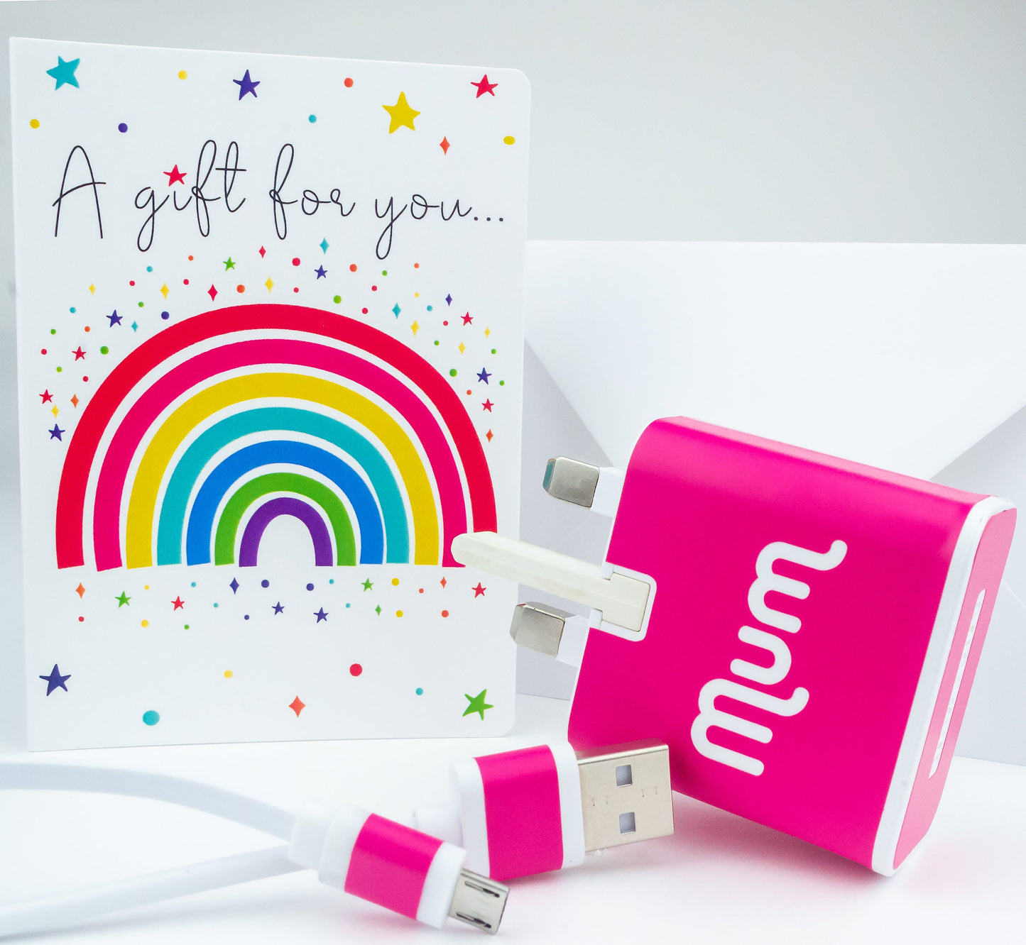 Christmas Stocking Filler Ideas Charger Sticker Personalised DecalsFor Children, Teens, Men, Women with Gift card STICKERS ONLY