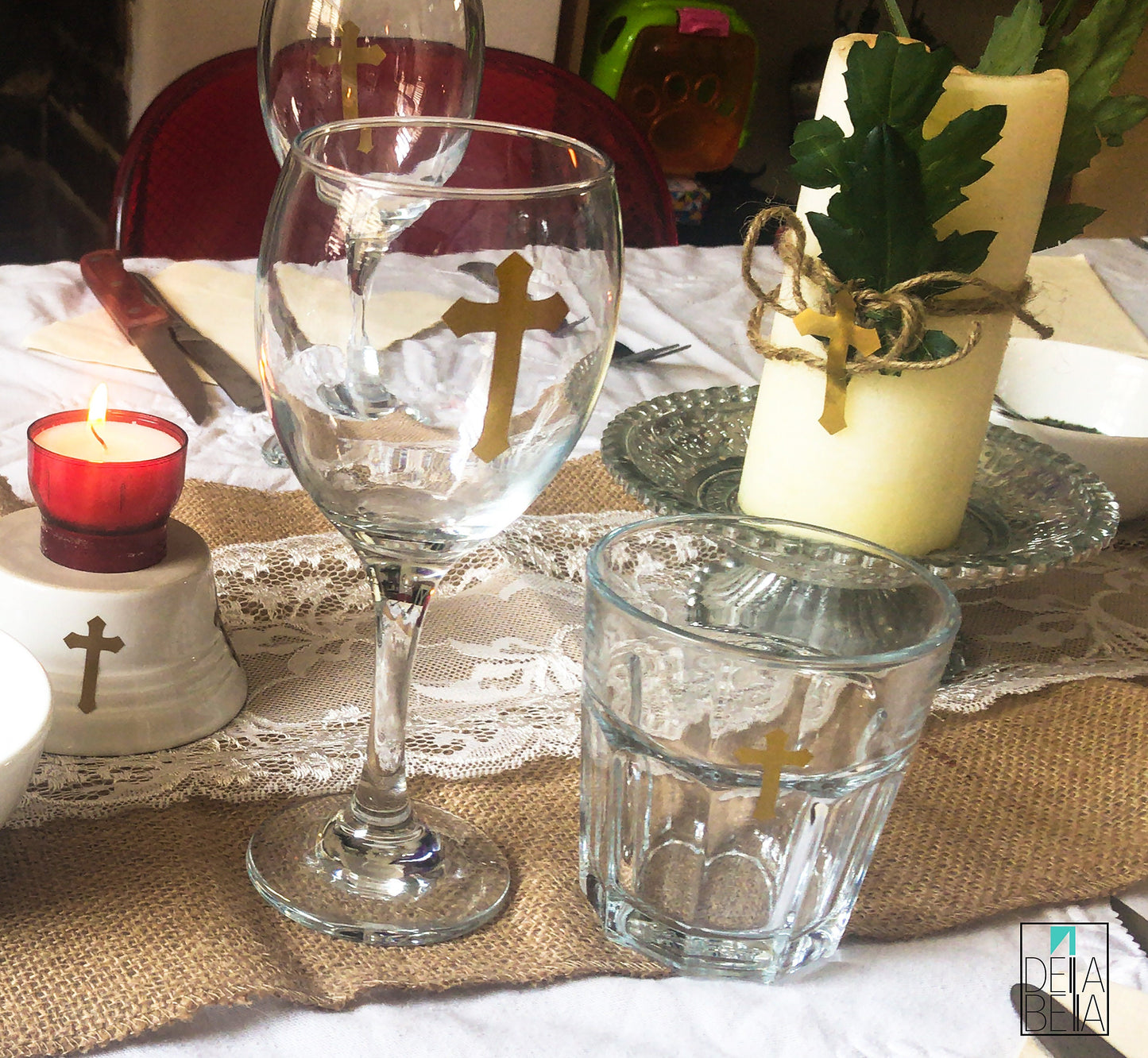 Cross Stickers Easter Christian Religious 56 crosses Crosses For Craft Christening Wedding Decoration Home Decor Bereavement Cards Communion