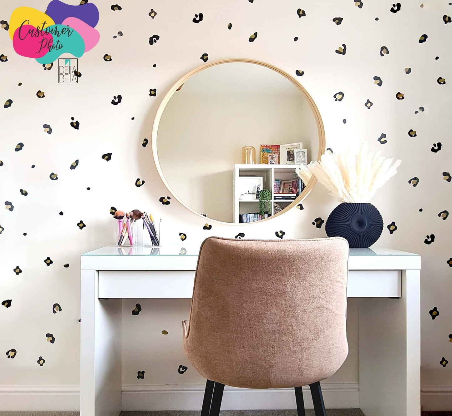 Leopard Print Wall Stickers UK | Animal Print Decals