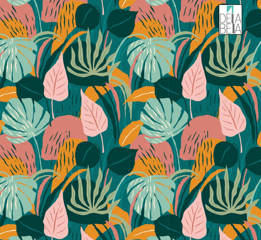 Botanical print furniture wrap UK supplier