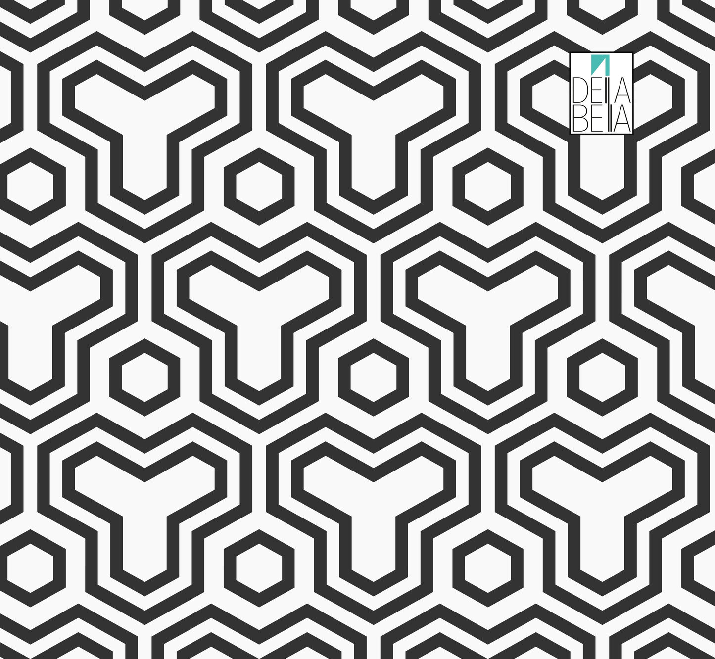 Wraps Geometric Wrapping For Furniture Retro Minimalist Black White Decal Home Decoration Kitchen Cabinets, Vinyl Wrap, Fridge Wrap