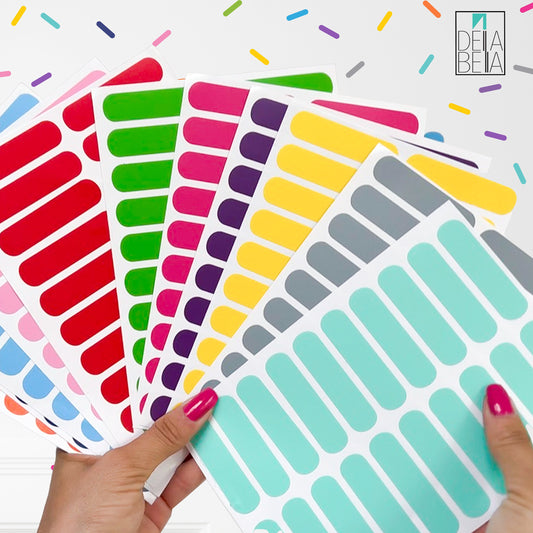 Confetti Wall Stickers 220x Sprinkles  (11 colours/ 20 of each colour)