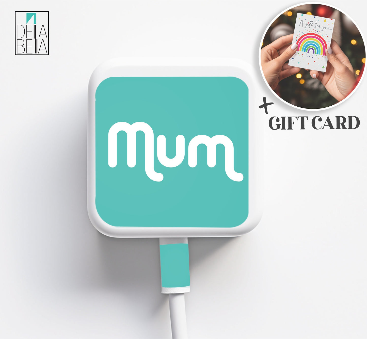 Stocking Fillers for Man Dad Men Women Boyfriend Husband Boys teenagers Charger Sticker Christmas Gifts Gift Card Sticker Only