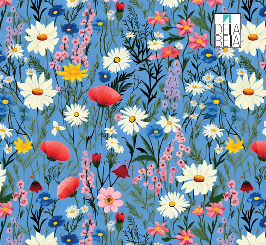 Vintage Vinyl Wrap for Furniture Flowers