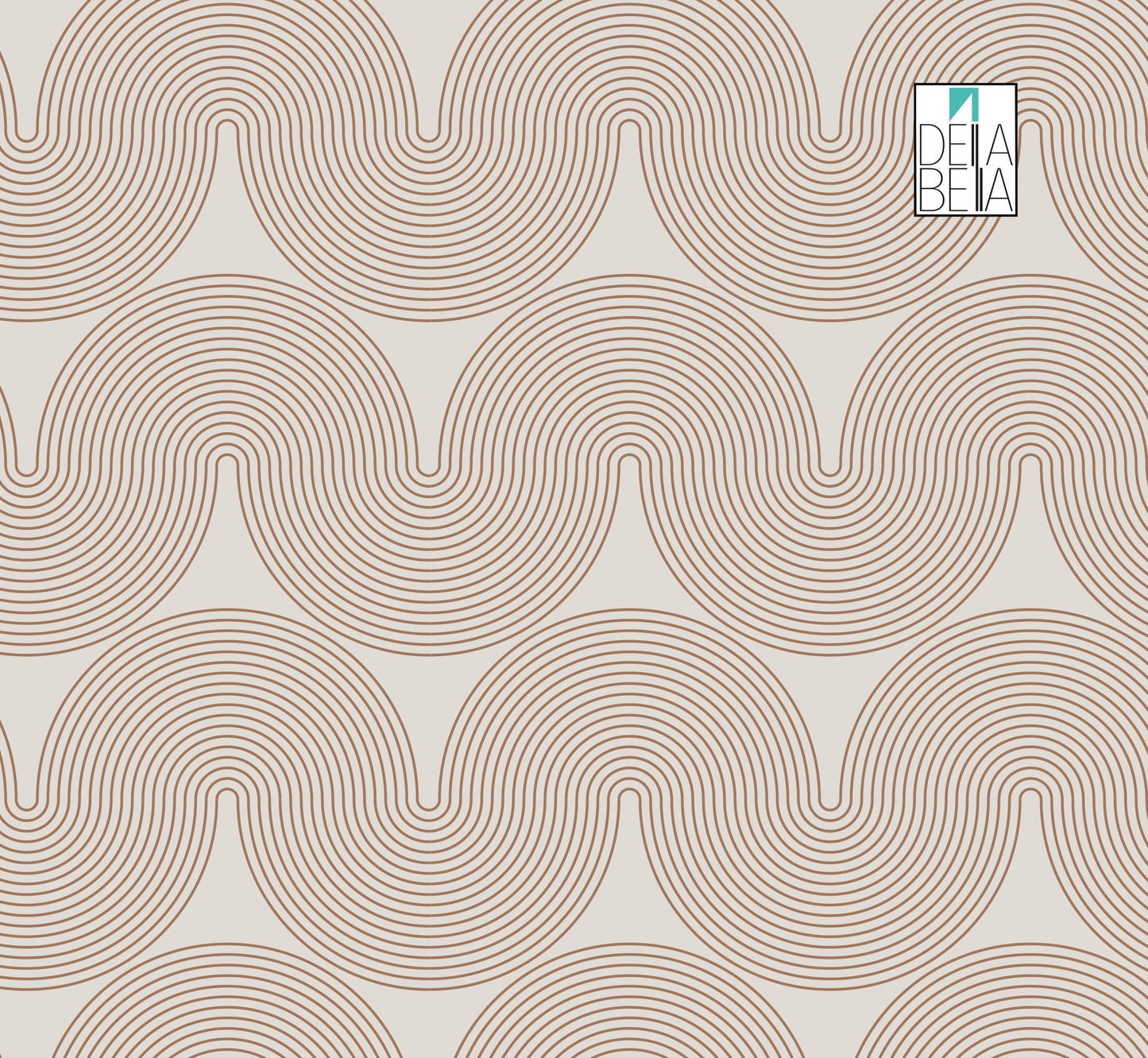 Minimalist Arch Pattern Vinyl Wrap | Self-Adhesive Sticky Back Plastic