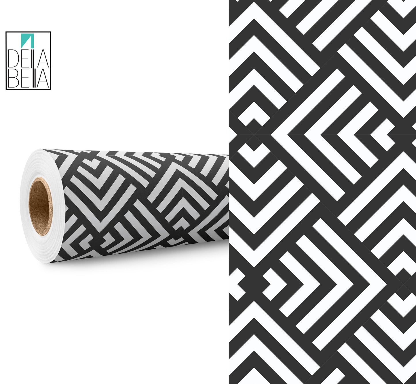 Vinyl Wrapping For Furniture Stripes Peel & Stick Wrap Vinyl Home Decor Upcycling Home Projects Bristo Black White