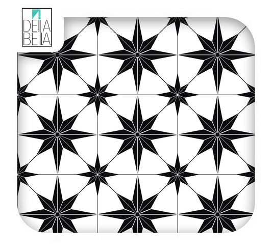 Astral Estrella Star Tile Effect Vinyl Wrap | Self-Adhesive Sticky Back Plastic