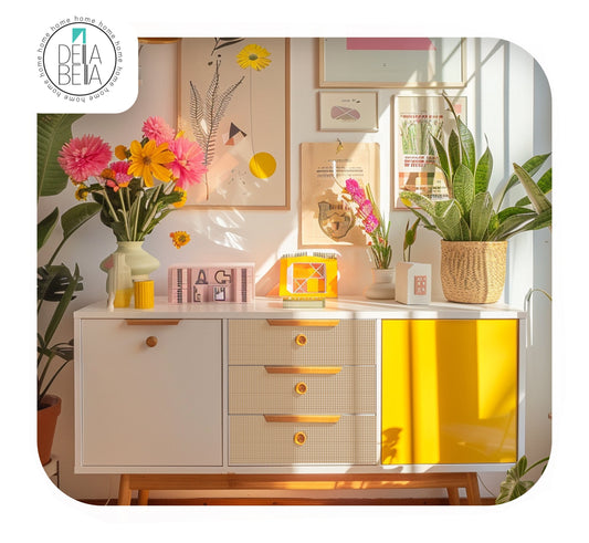 Self-Adhesive Rattan Cane Vinyl Wrap for Furniture & Decor