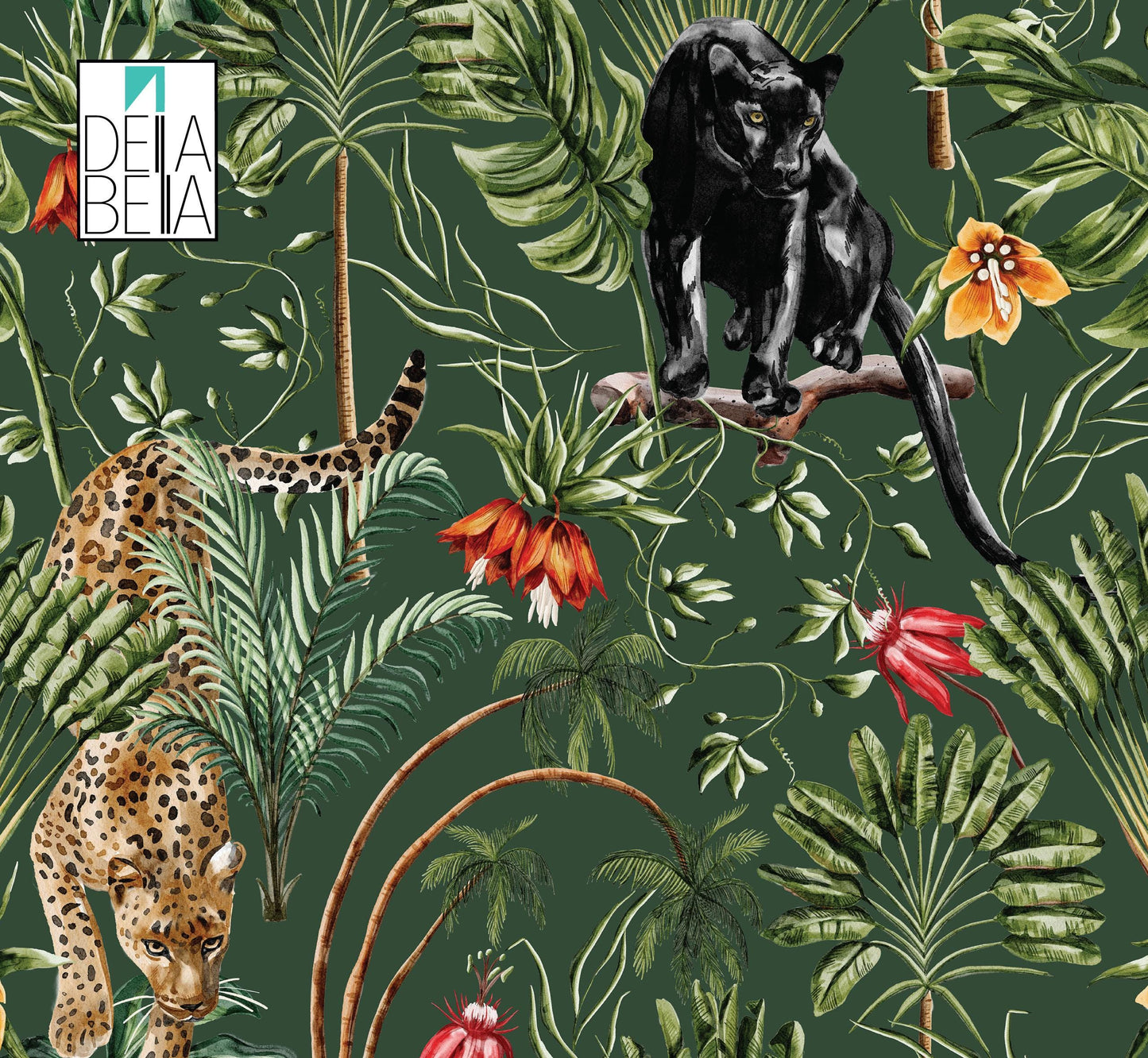 Tiger Leopard Vinyl Wrapping Perfect Home Decor Upcycling Projects, Furniture, Self Adhesive Film, Vinyl Wrap, Fridge Wrap, Sticky Back