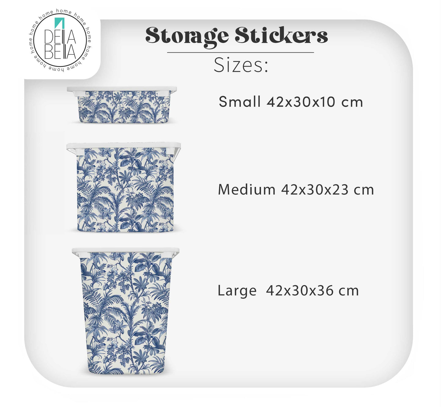 Ikea Storage Trofast Stickers French Toile