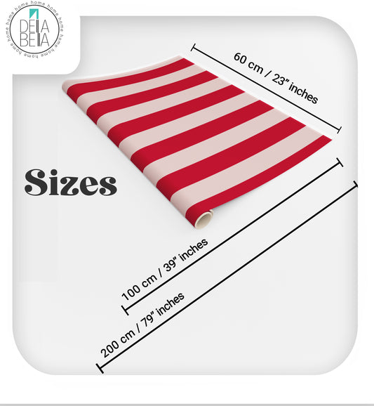 Burgundy Monochrome Stripe Stripes Peel and Stick Lines Trend Vinyl Wrapping Retro for Home Decor urniture Adhesive Geometric