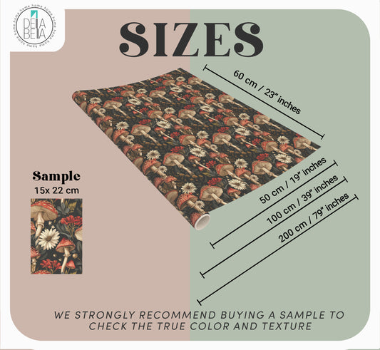 Furniture Vinyl Wrap Mystical Mushroom