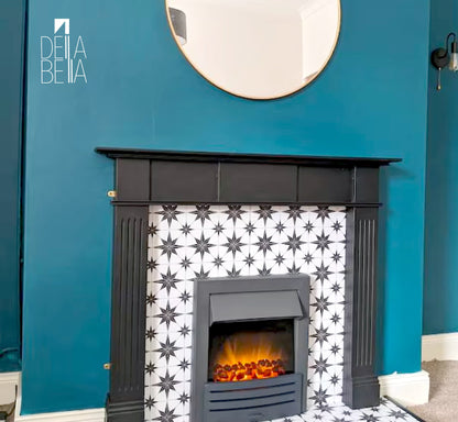 Astral Estrella Star Peel & Stick Vinyl Tiles for Backsplashes & Furniture