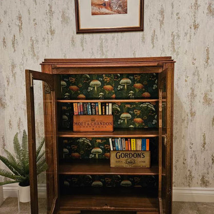 Mushroom Maximalist Peel and stick Vinyl Wrapping for Furniture