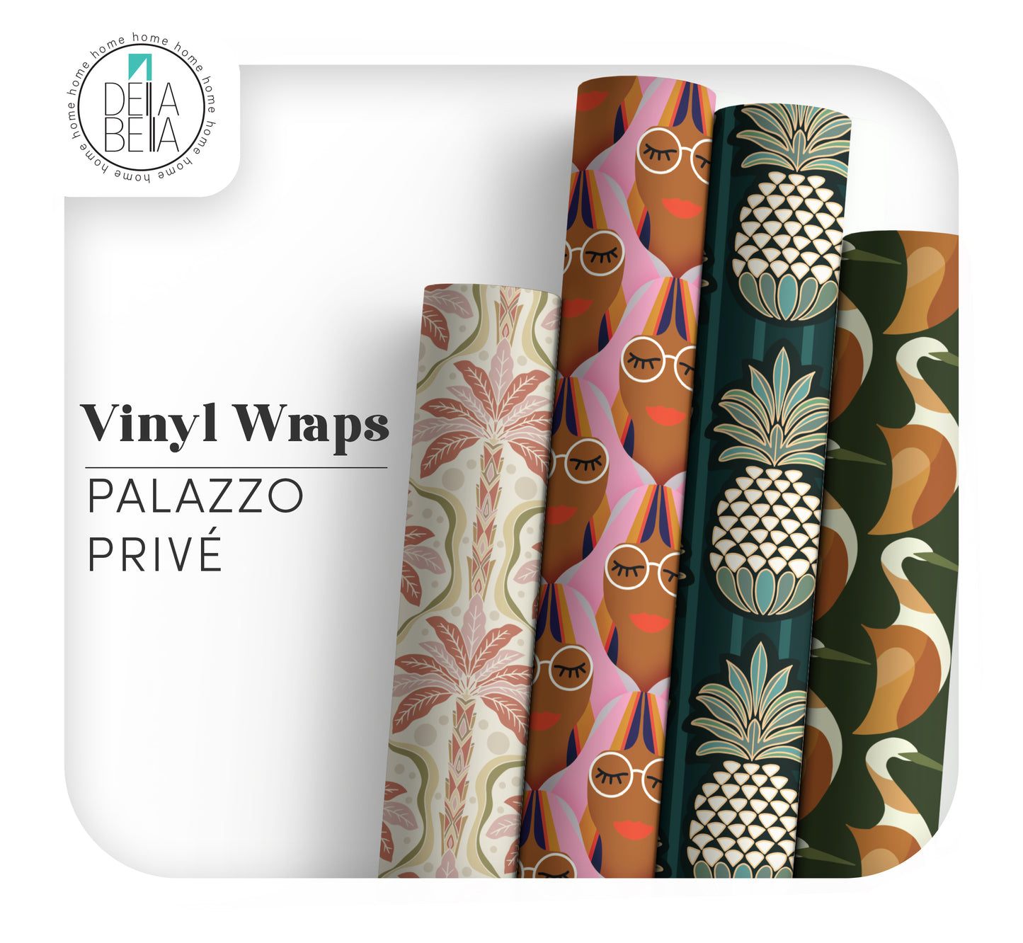 Maximalist Interior Vinyl Wrap Collection Palazzo Privé