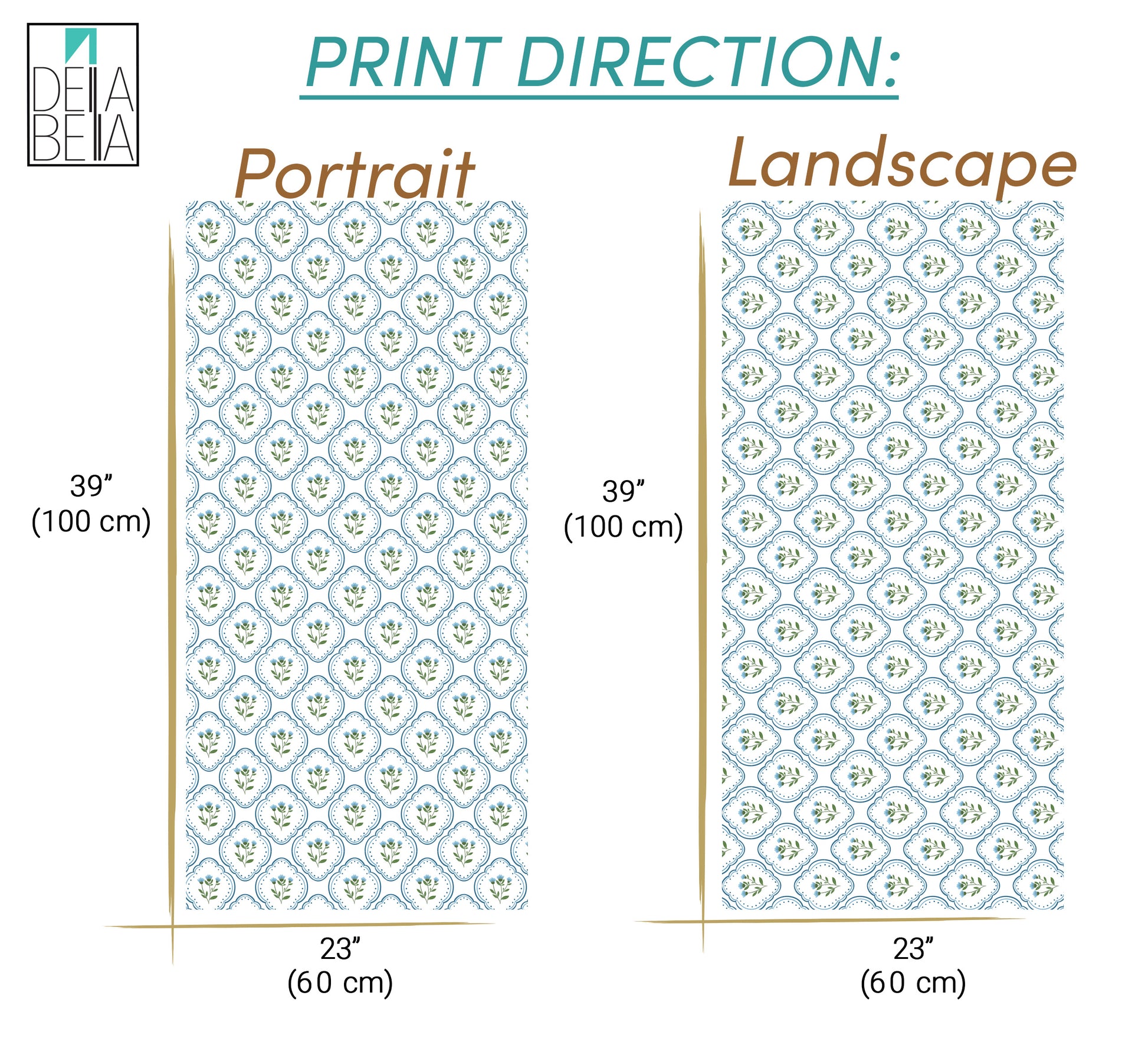 Vintage flower design peel and stick vinyl for furniture