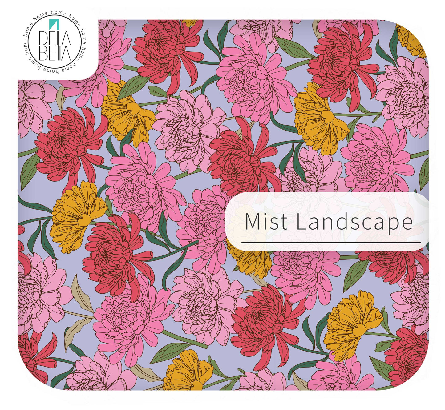 Floral Furniture Sticker