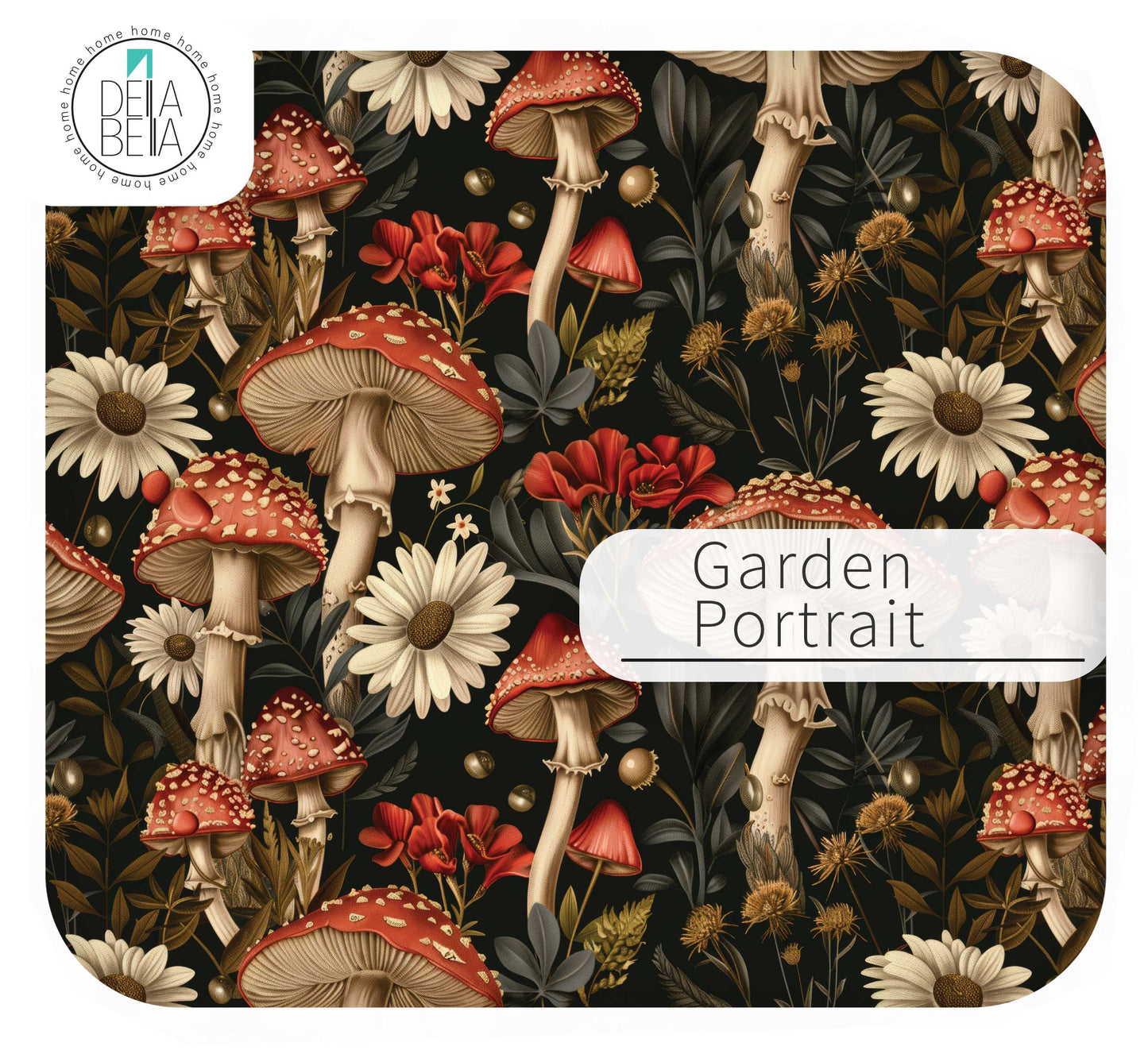 Furniture Vinyl Wrap Mystical Mushroom