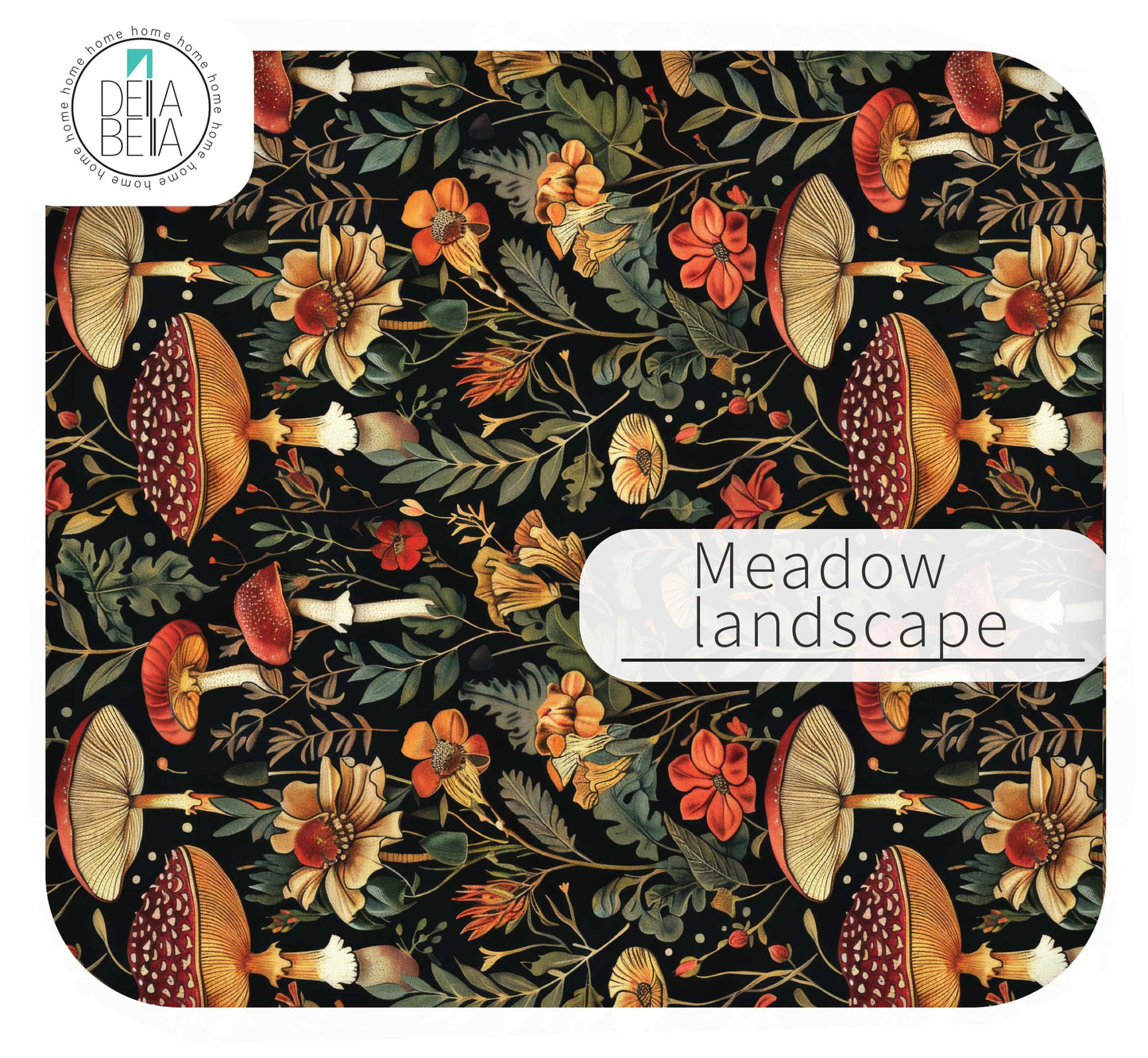 Furniture Vinyl Wrap Mystical Mushroom