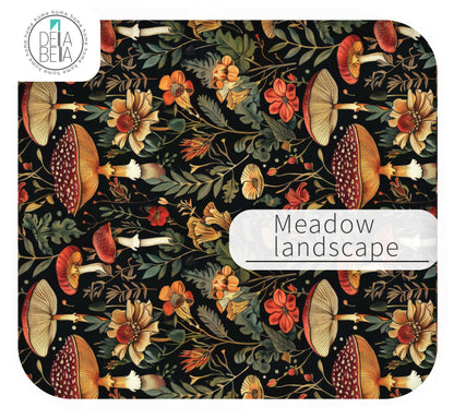 Furniture Vinyl Wrap Mystical Mushroom