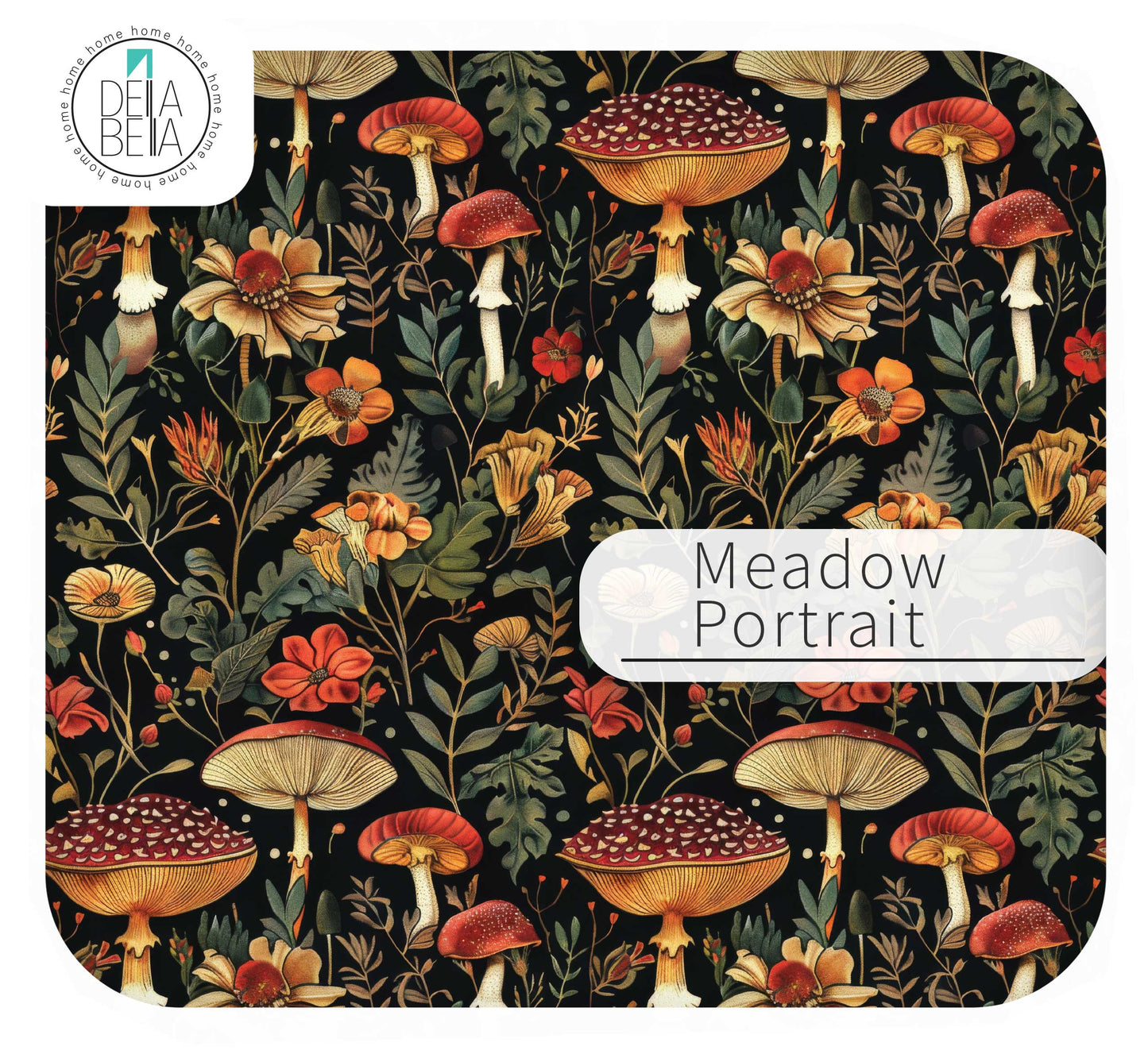Furniture Vinyl Wrap Mystical Mushroom