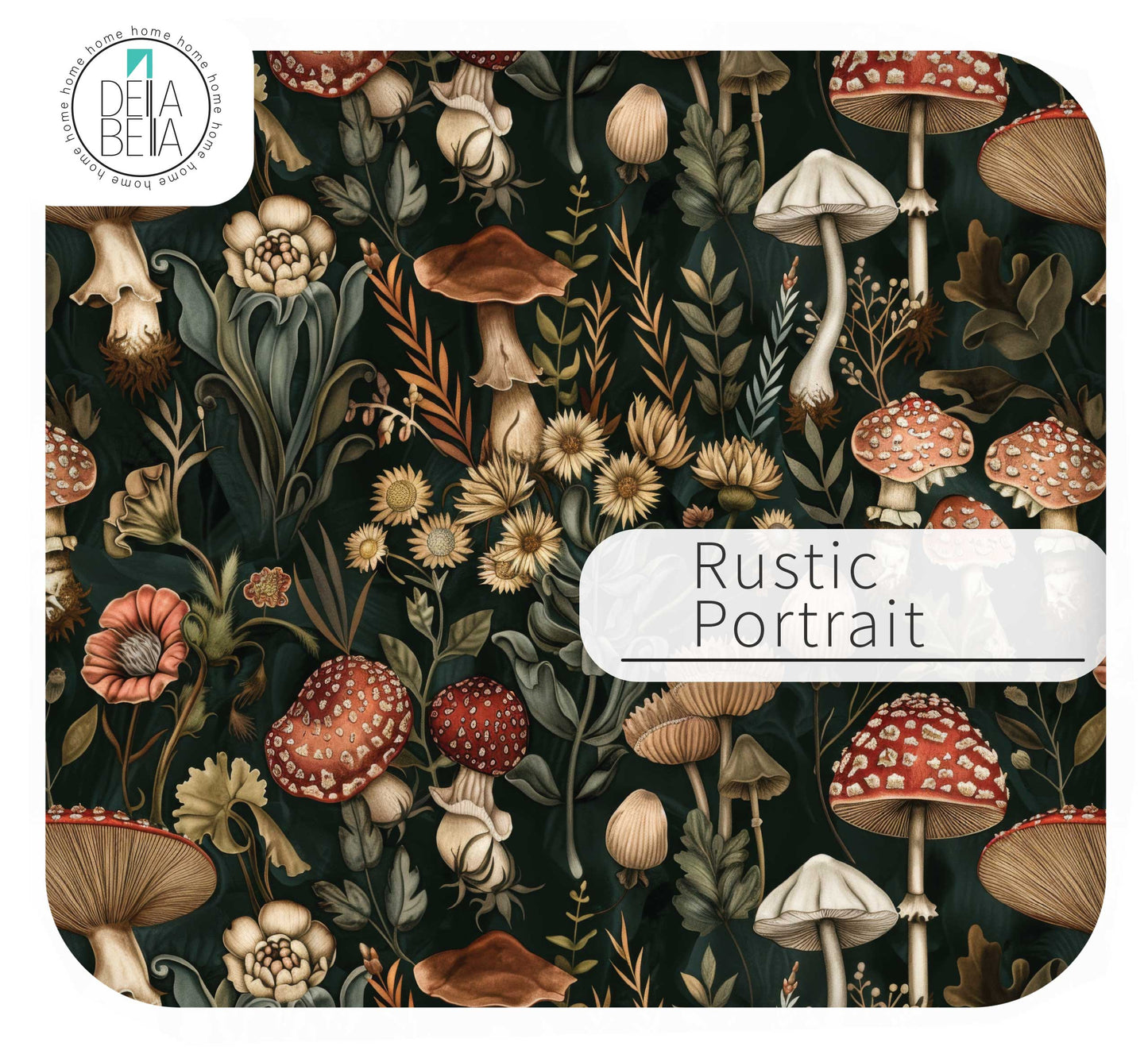 Furniture Vinyl Wrap Mystical Mushroom
