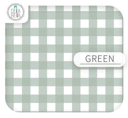 Gingham Stickers to Ikea Trofast Storage